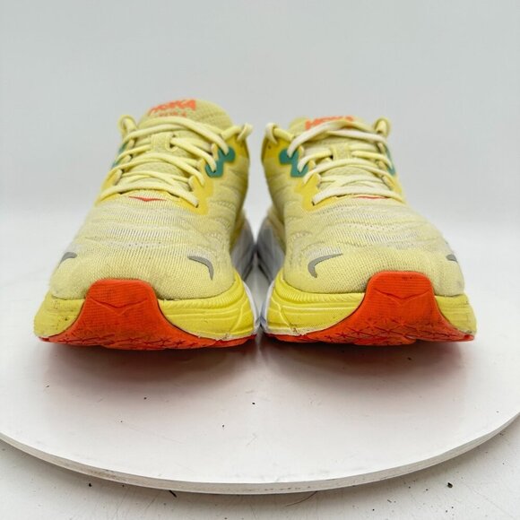 Hoka One One Arahi 6 Women Size 6.5B 1123195-YPSC Yellow Pear Sweet Corn Shoes - Picture 2 of 13